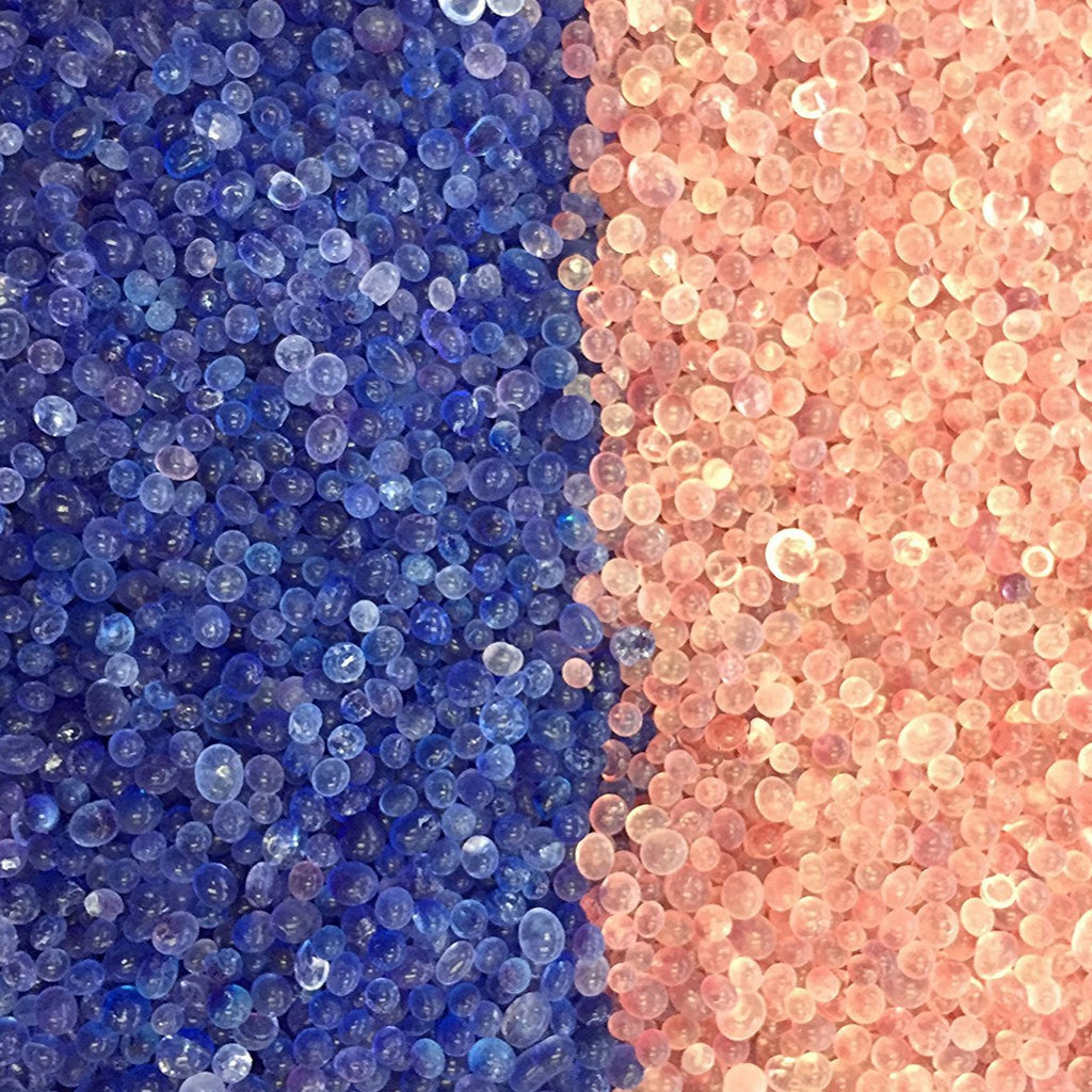 44 LBS] Blue Premium Indicating Silica Gel Beads (3-5 mm) -(1 Sack